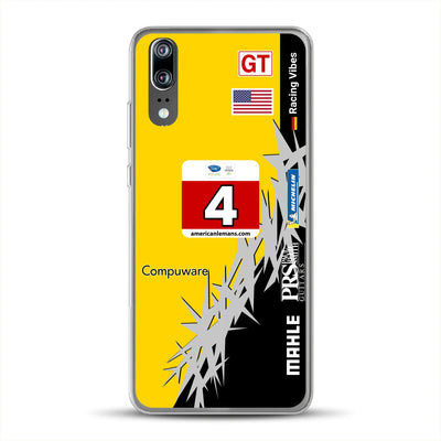 Corvette C6R 2010 ALMS Livery - Custodia per cellulare personalizzata per Huawei