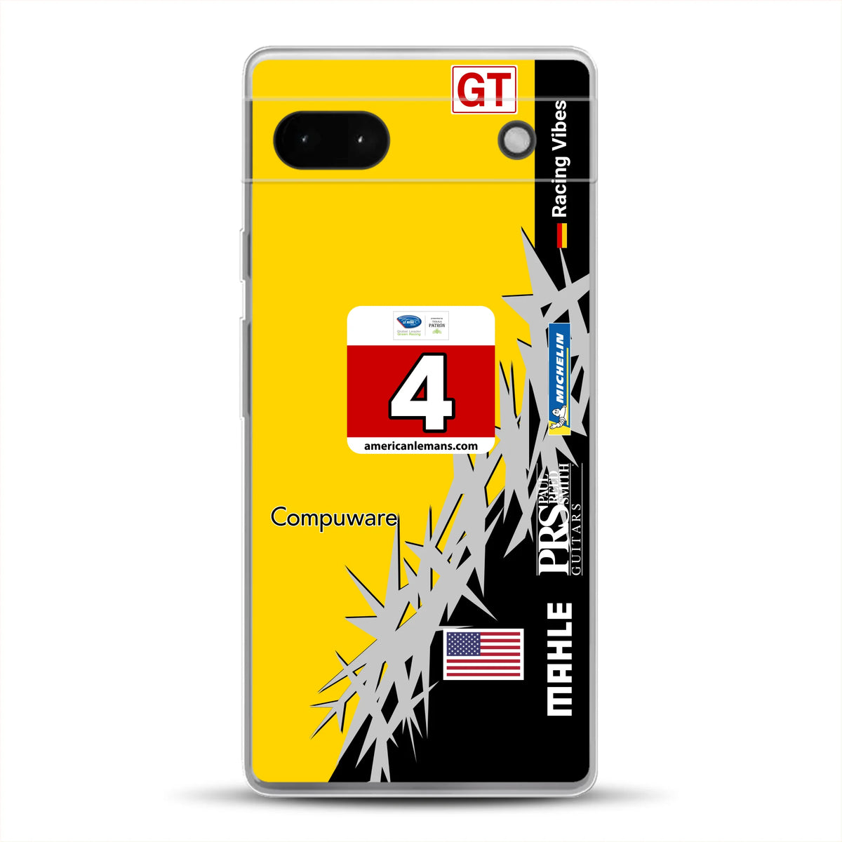 Corvette C6R 2010 ALMS Livery - Housse de téléphone portable personnalisée pour Google