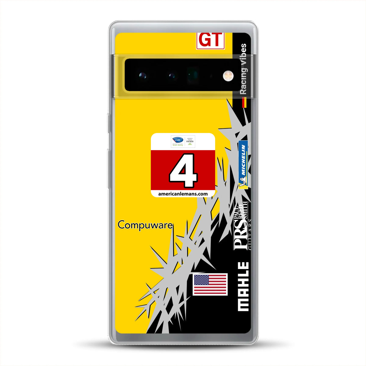 Corvette C6R 2010 ALMS Livery - Housse de téléphone portable personnalisée pour Google