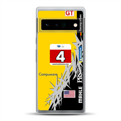 Corvette C6R 2010 ALMS Livery - Housse de téléphone portable personnalisée pour Google