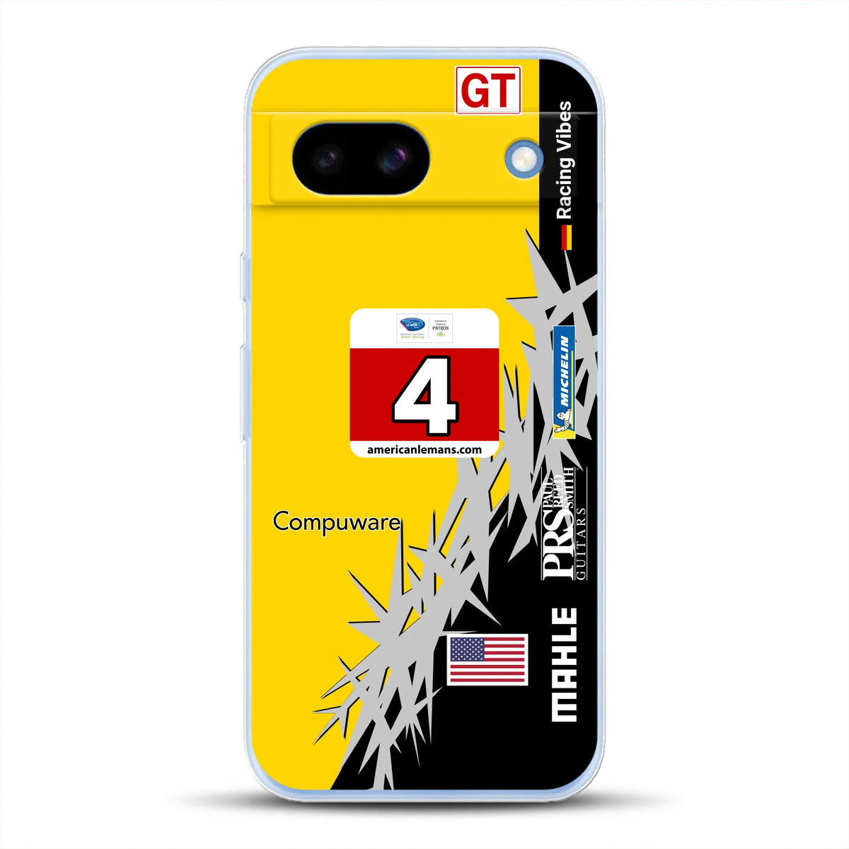 Corvette C6R 2010 ALMS Livery - Housse de téléphone portable personnalisée pour Google