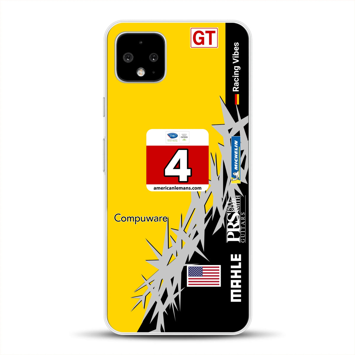 Corvette C6R 2010 ALMS Livery - Housse de téléphone portable personnalisée pour Google