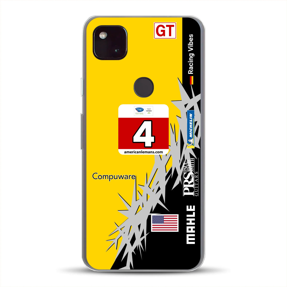 Corvette C6R 2010 ALMS Livery - Housse de téléphone portable personnalisée pour Google