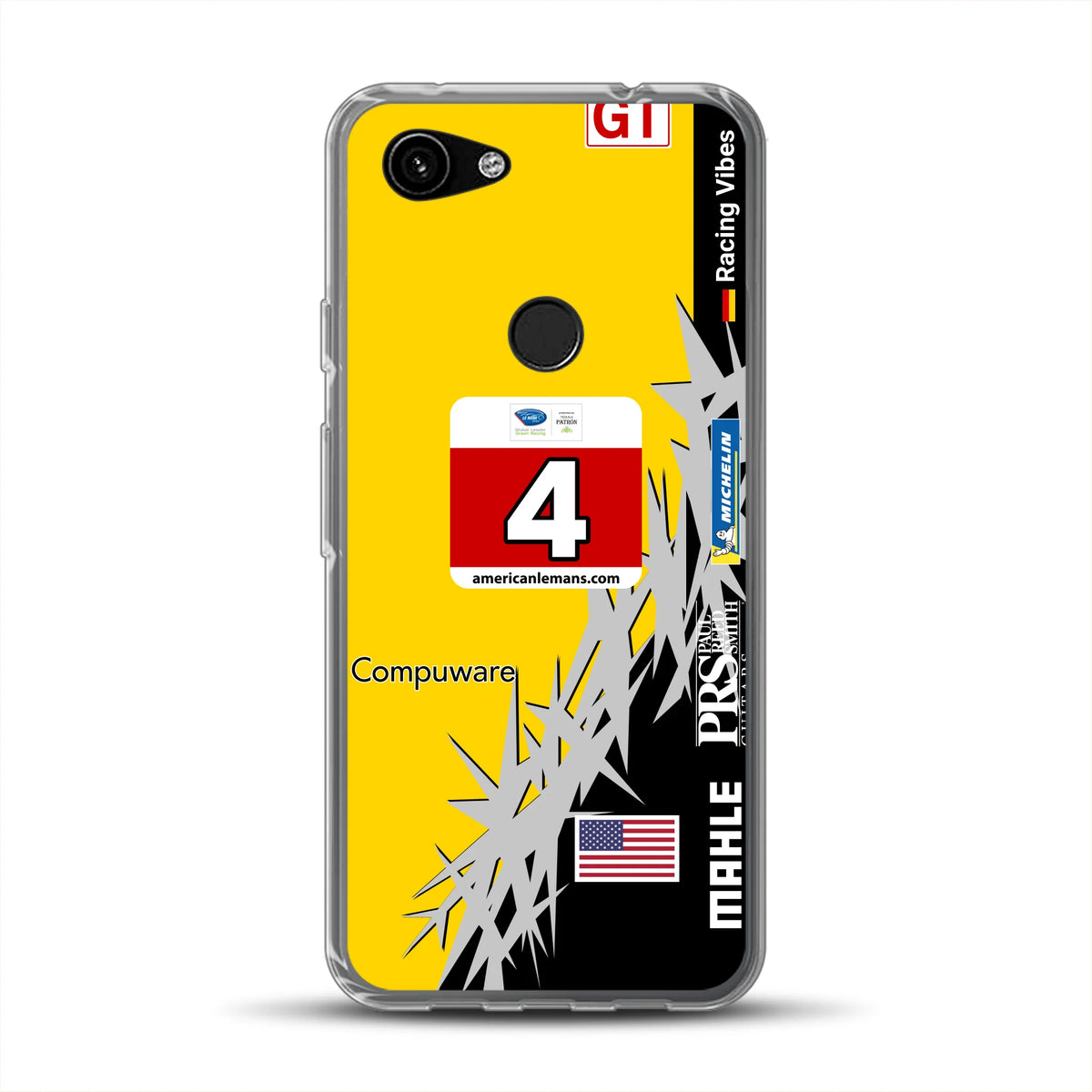 Corvette C6R 2010 ALMS Livery - Housse de téléphone portable personnalisée pour Google