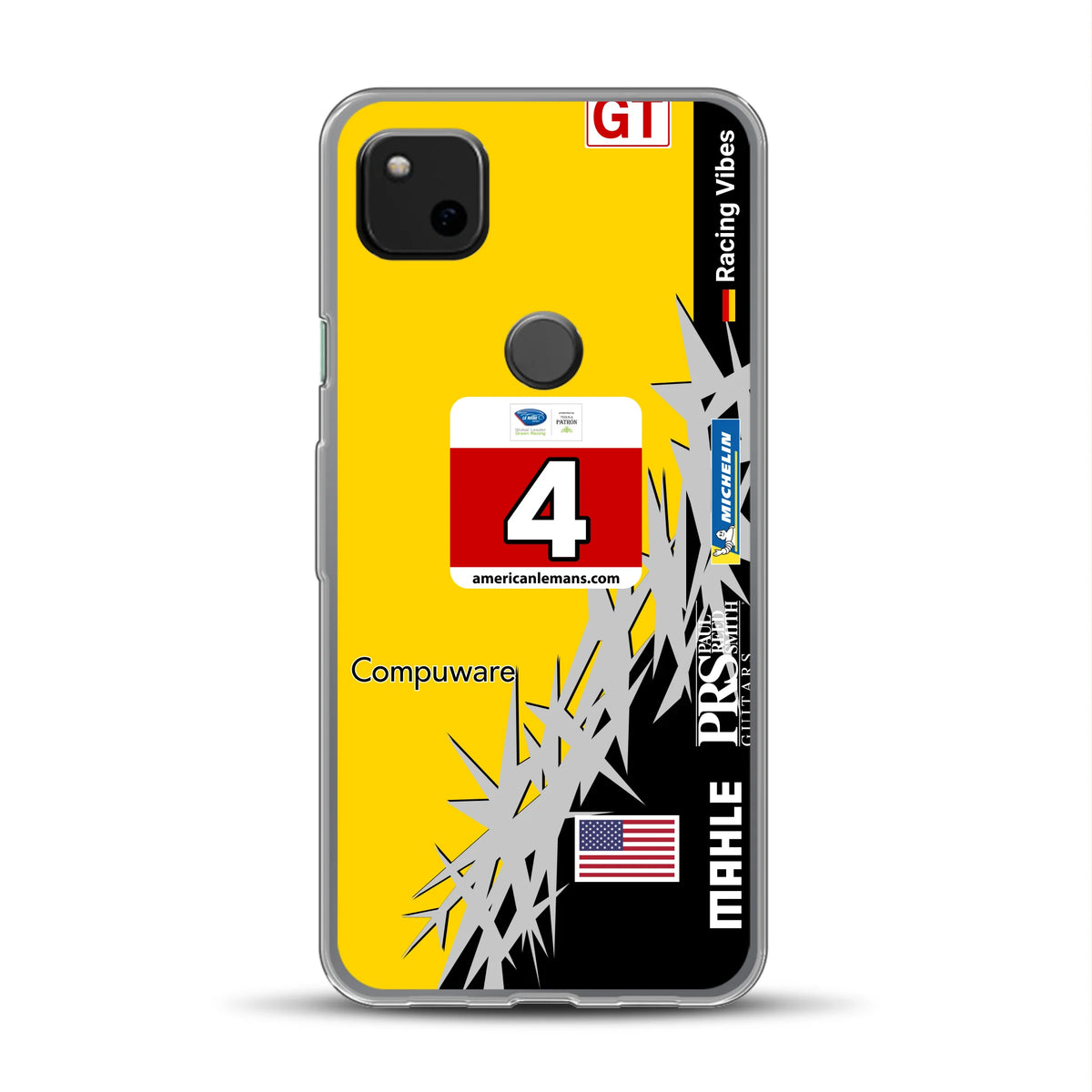 Corvette C6R 2010 ALMS Livery - Housse de téléphone portable personnalisée pour Google