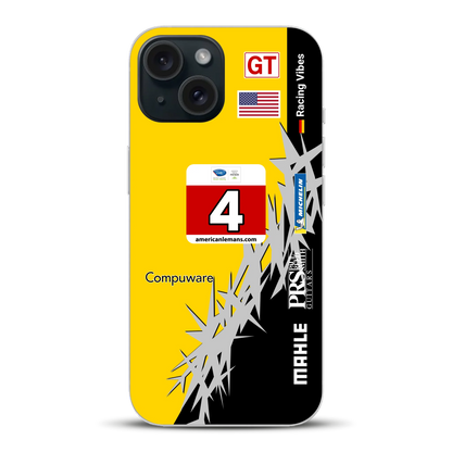 Corvette C6R 2010 ALMS Livery - Custodia per cellulare personalizzata per iPhone