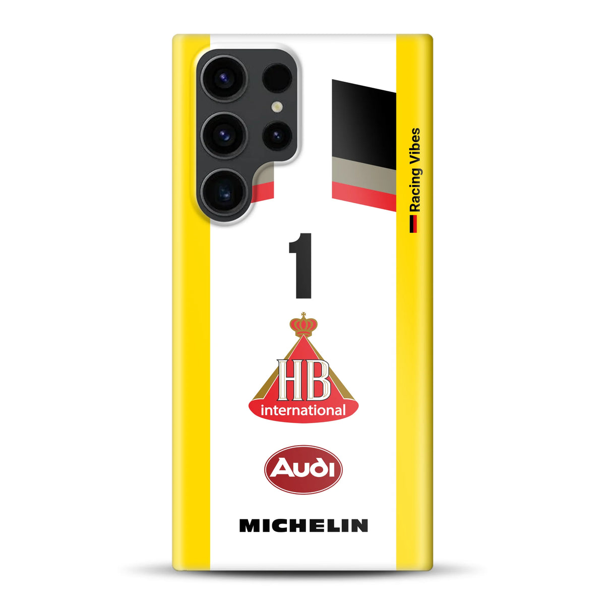 Audi Quattro S1 E2 Gruppe B Livery - Individuelle Hardcase Hülle für Samsung
