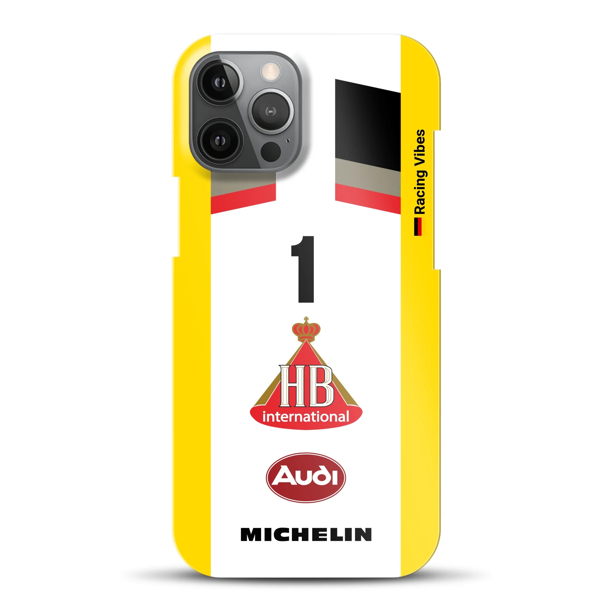 Audi Quattro S1 E2 Gruppe B Livery - Individuelle Hardcase Hülle für iPhone