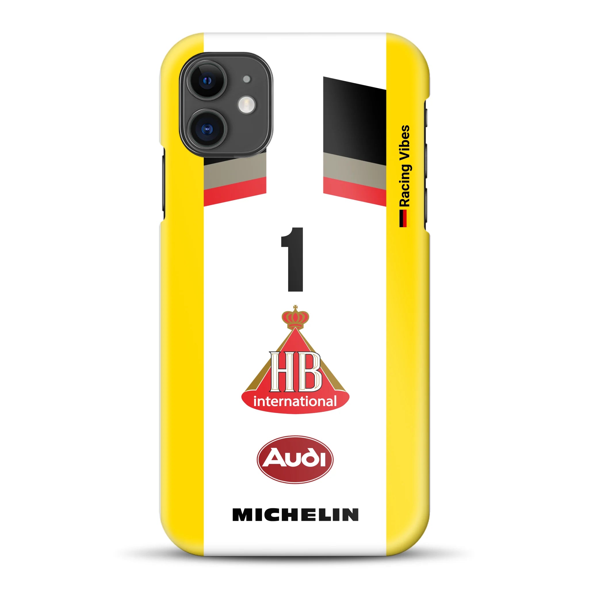 Audi Quattro S1 E2 Gruppe B Livery - Individuelle Hardcase Hülle für iPhone