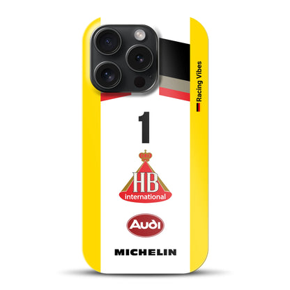 Audi Quattro S1 E2 Gruppe B Livery - Individuelle Hardcase Hülle für iPhone