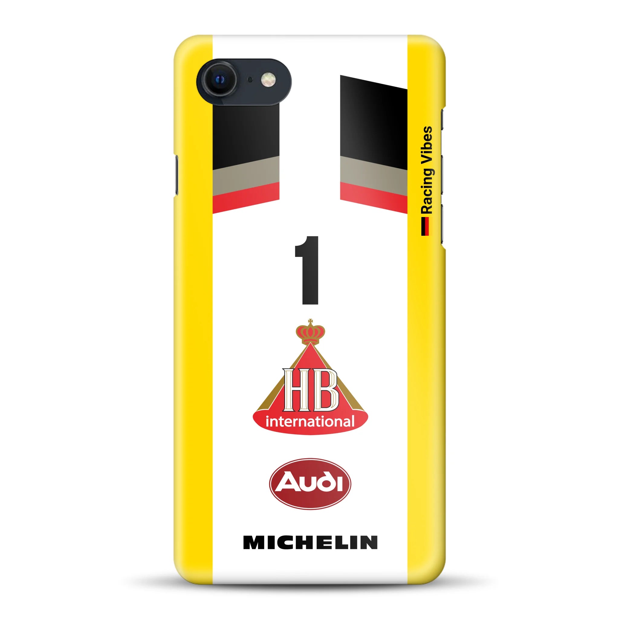 Audi Quattro S1 E2 Gruppe B Livery - Individuelle Hardcase Hülle für iPhone