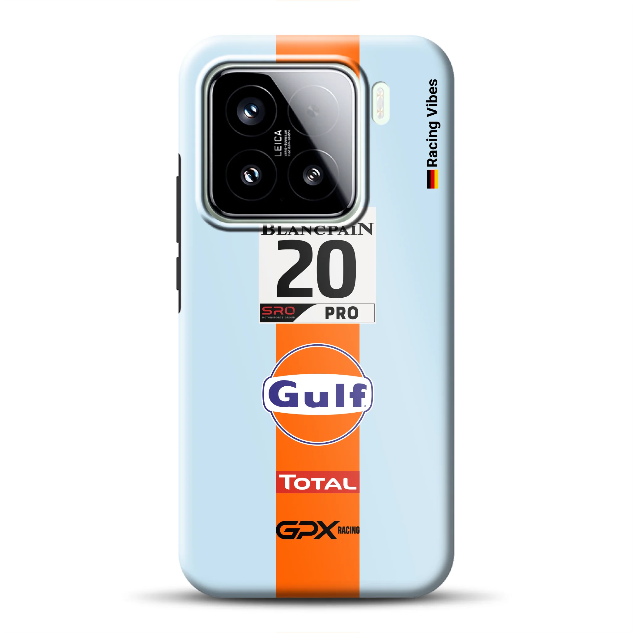 Gulf Porsche GT Livery – Individuelle Premium Hülle für Xiaomi