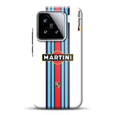 Martini Porsche Livery #1 – Custodia premium personalizzata per Xiaomi