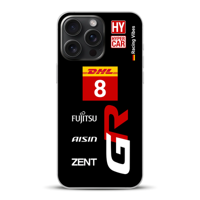 GR010 Hybrid WEC 2024 Livery - Housse de téléphone portable personnalisée pour iPhone
