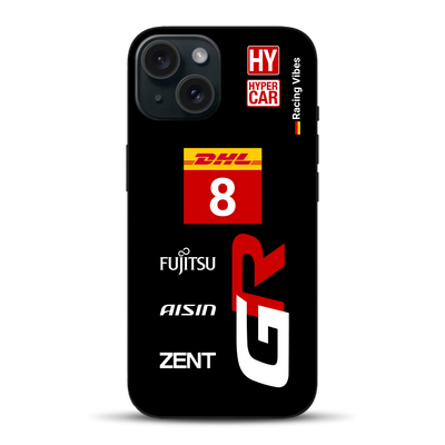 GR010 Hybrid WEC 2024 Livery - Housse de téléphone portable personnalisée pour iPhone