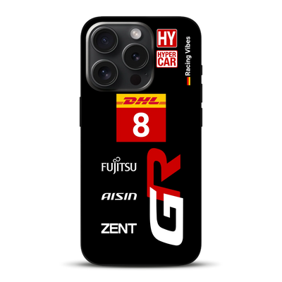 GR010 Hybrid WEC 2024 Livery - Housse de téléphone portable personnalisée pour iPhone