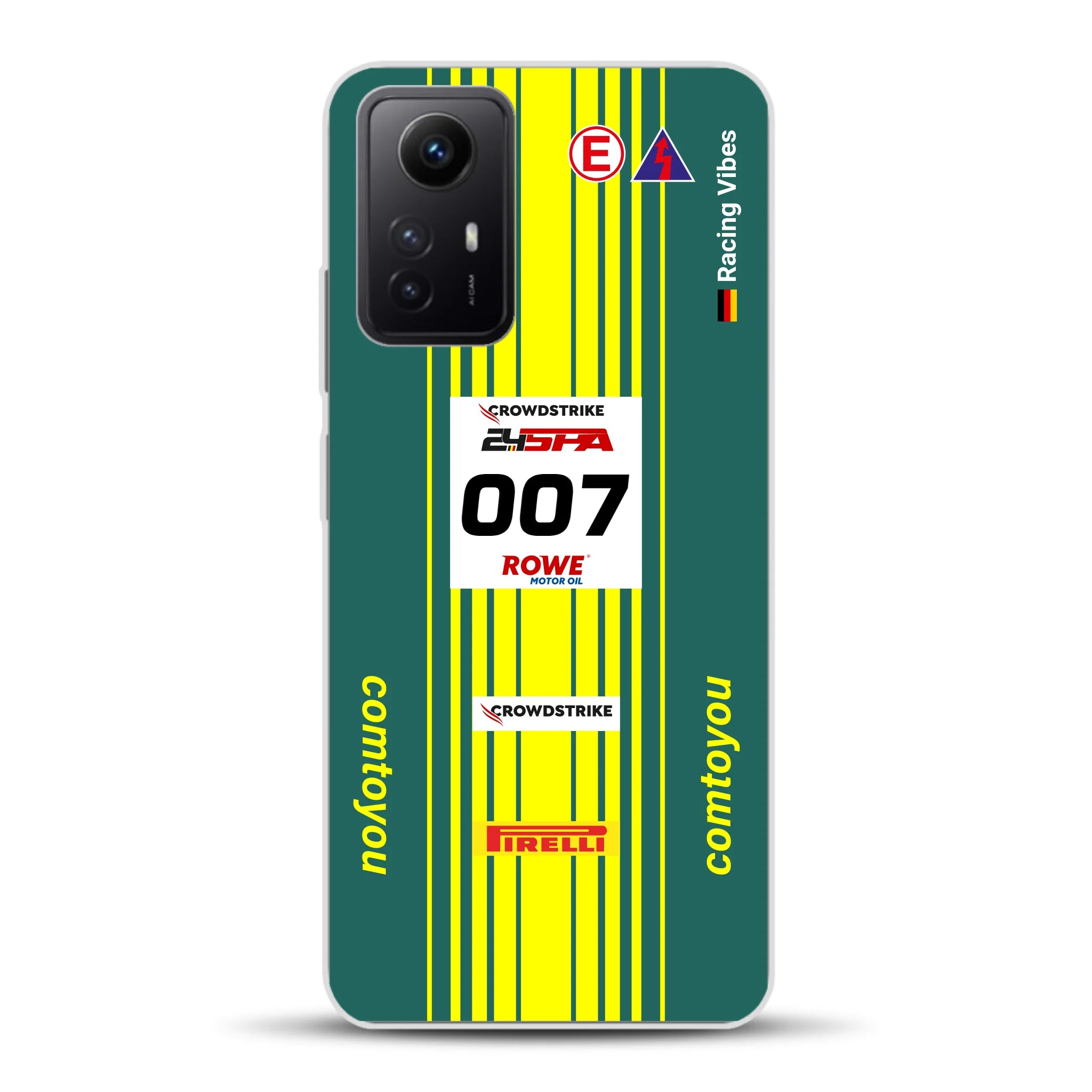 Vantage AMR GT3 Evo #007 Livery - Custodia per cellulare personalizzata per Xiaomi