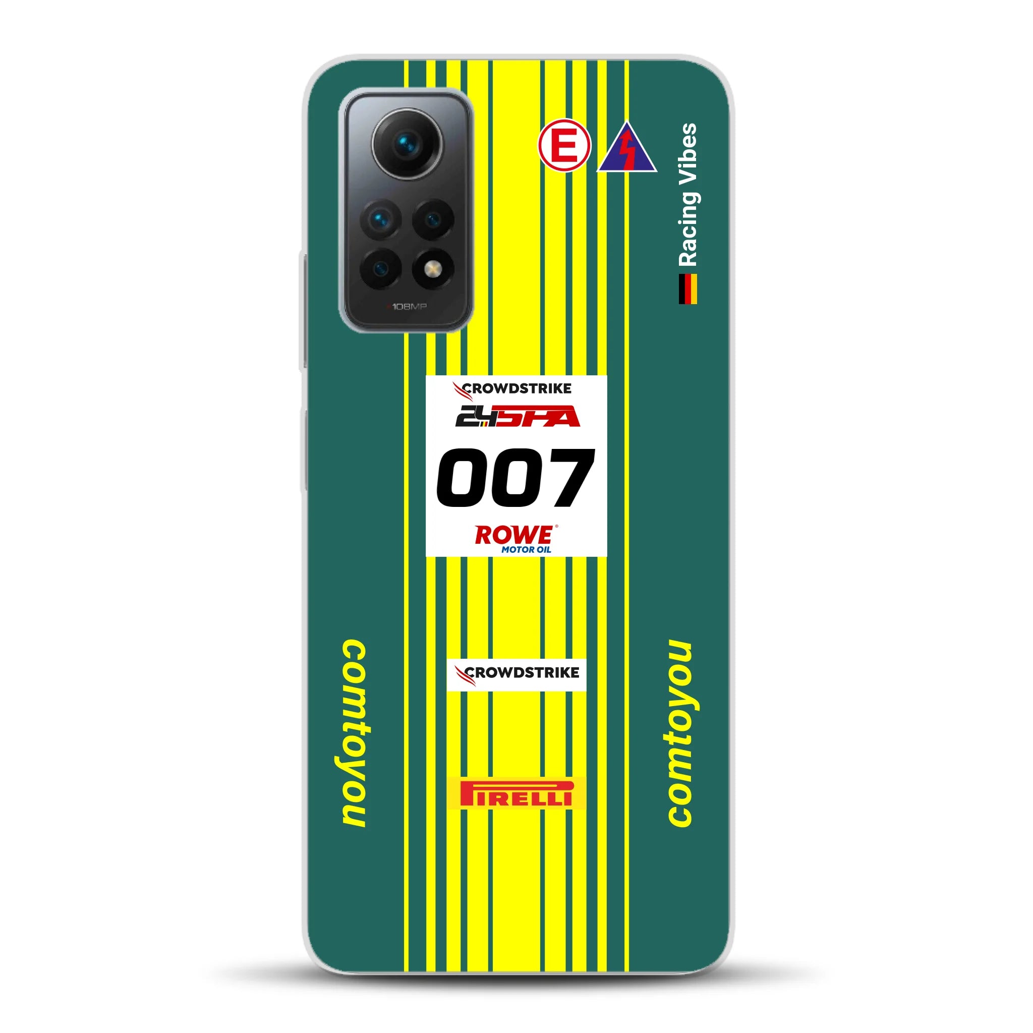 Vantage AMR GT3 Evo #007 Livery - Custodia per cellulare personalizzata per Xiaomi