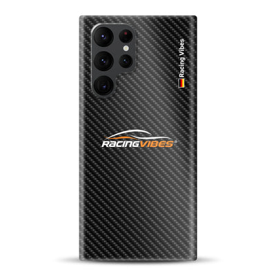 Carbon style mit Logo Upload -  Hard case for Samsung