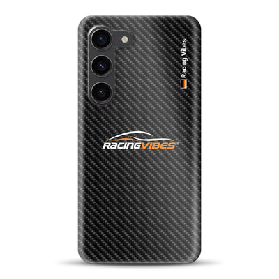 Carbon style mit Logo Upload -  Hard case for Samsung
