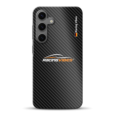 Carbon style mit Logo Upload -  Hard case for Samsung