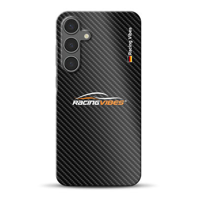 Carbon style mit Logo Upload -  Hard case for Samsung