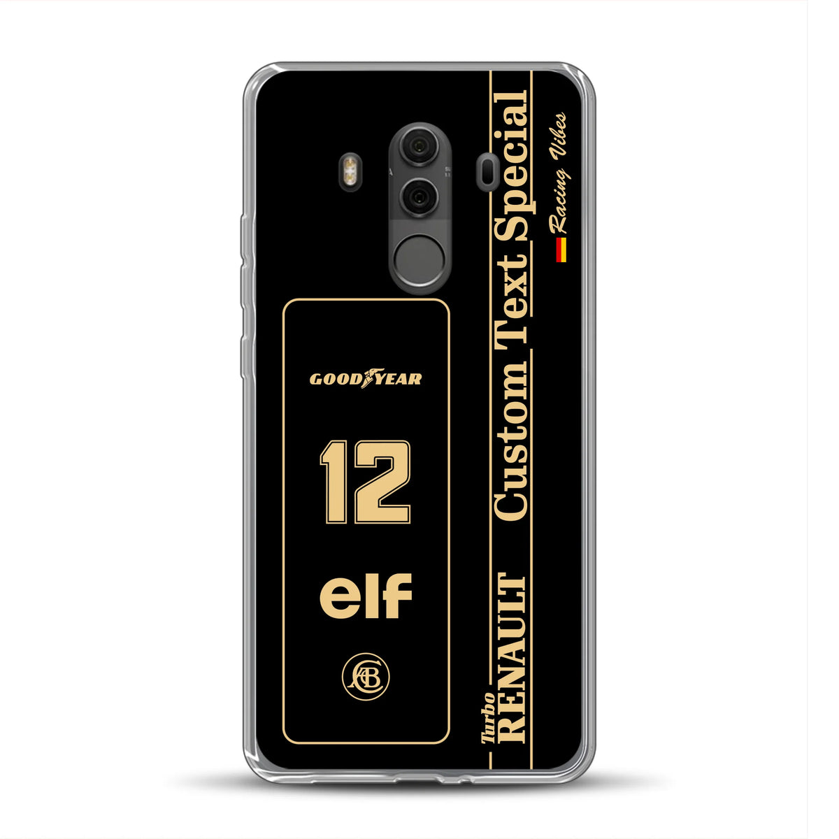 Lotus 97T/98T Senna F1 Livery - Custodia per cellulare personalizzata per Huawei