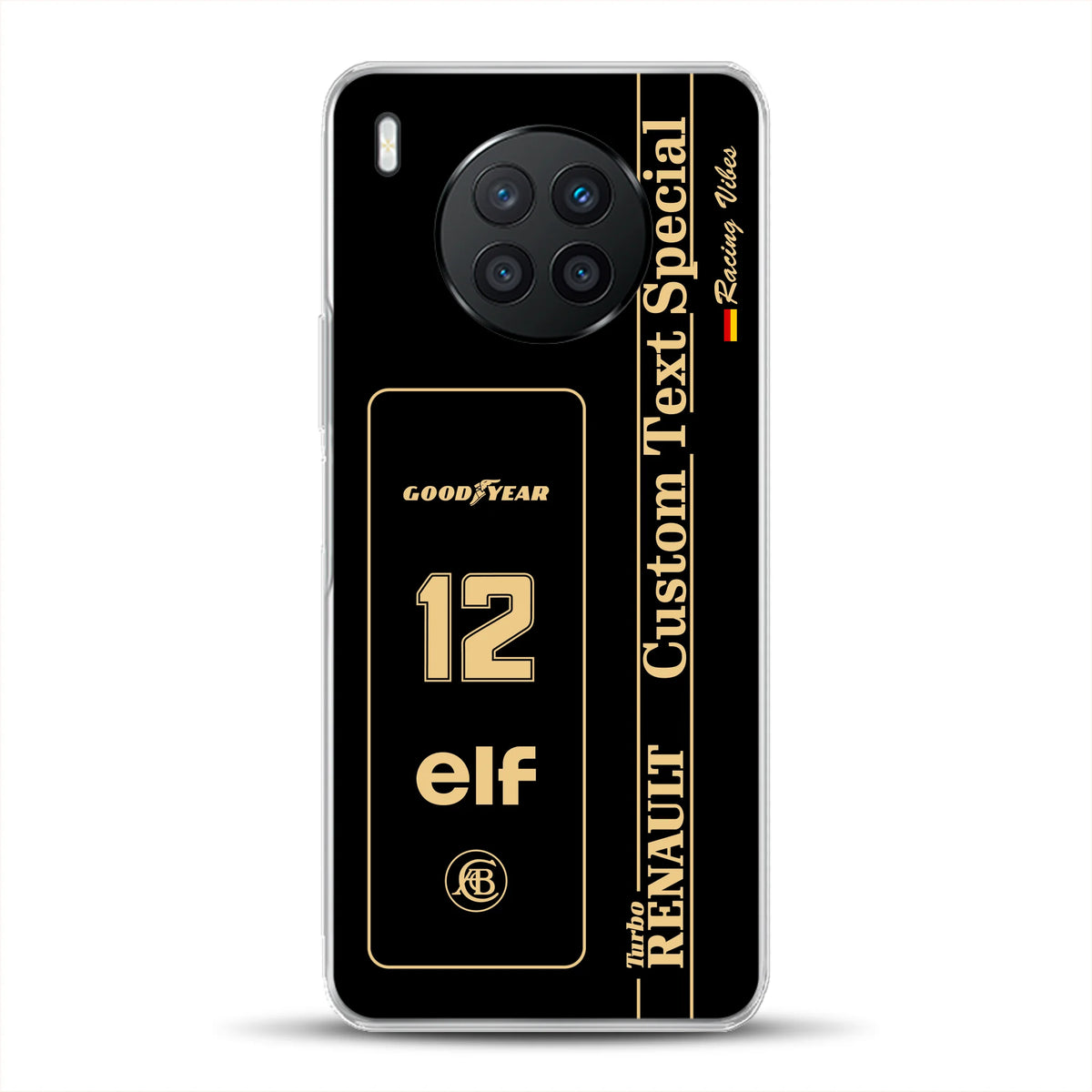 Lotus 97T/98T Senna F1 Livery - Custodia per cellulare personalizzata per Huawei