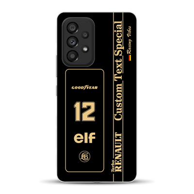 Lotus 97T/98T Senna F1 Livery - Custodia per cellulare personalizzata per Samsung