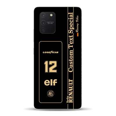Lotus 97T/98T Senna F1 Livery - Custodia per cellulare personalizzata per Samsung