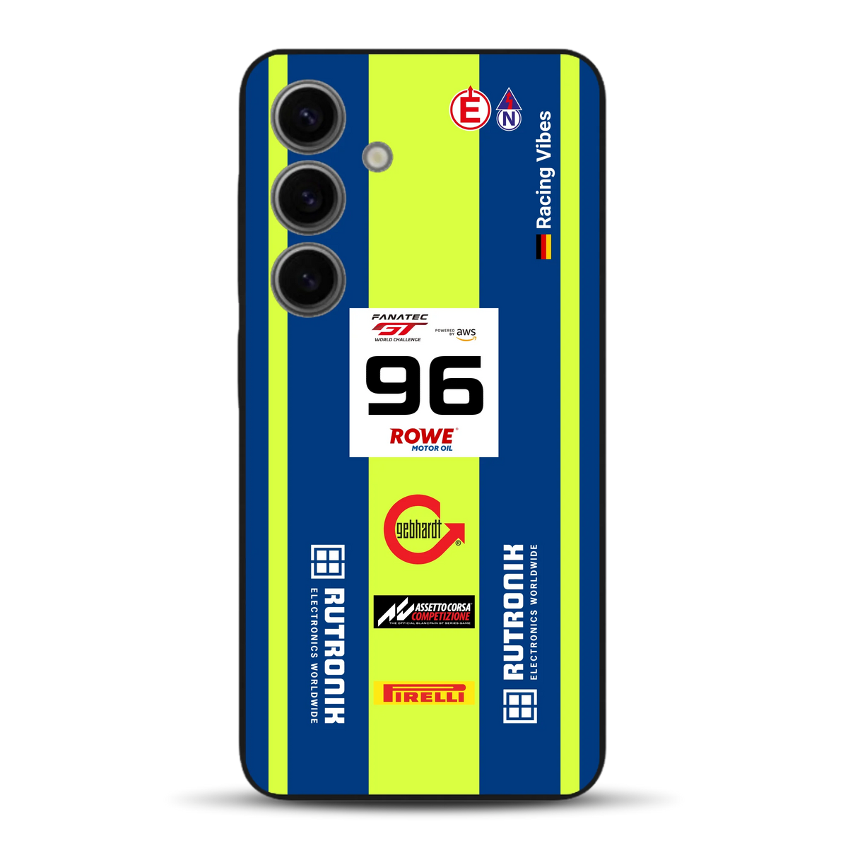 Porsche 911 GT3 R GTWC #96 Livery - Individuelle Handyhülle für Samsung