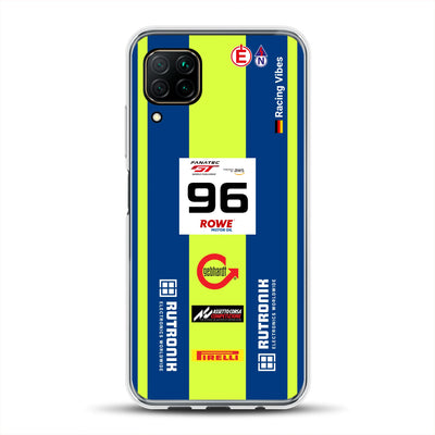 Porsche 911 GT3 R GTWC #96 Livery - Housse de téléphone portable personnalisée pour Huawei