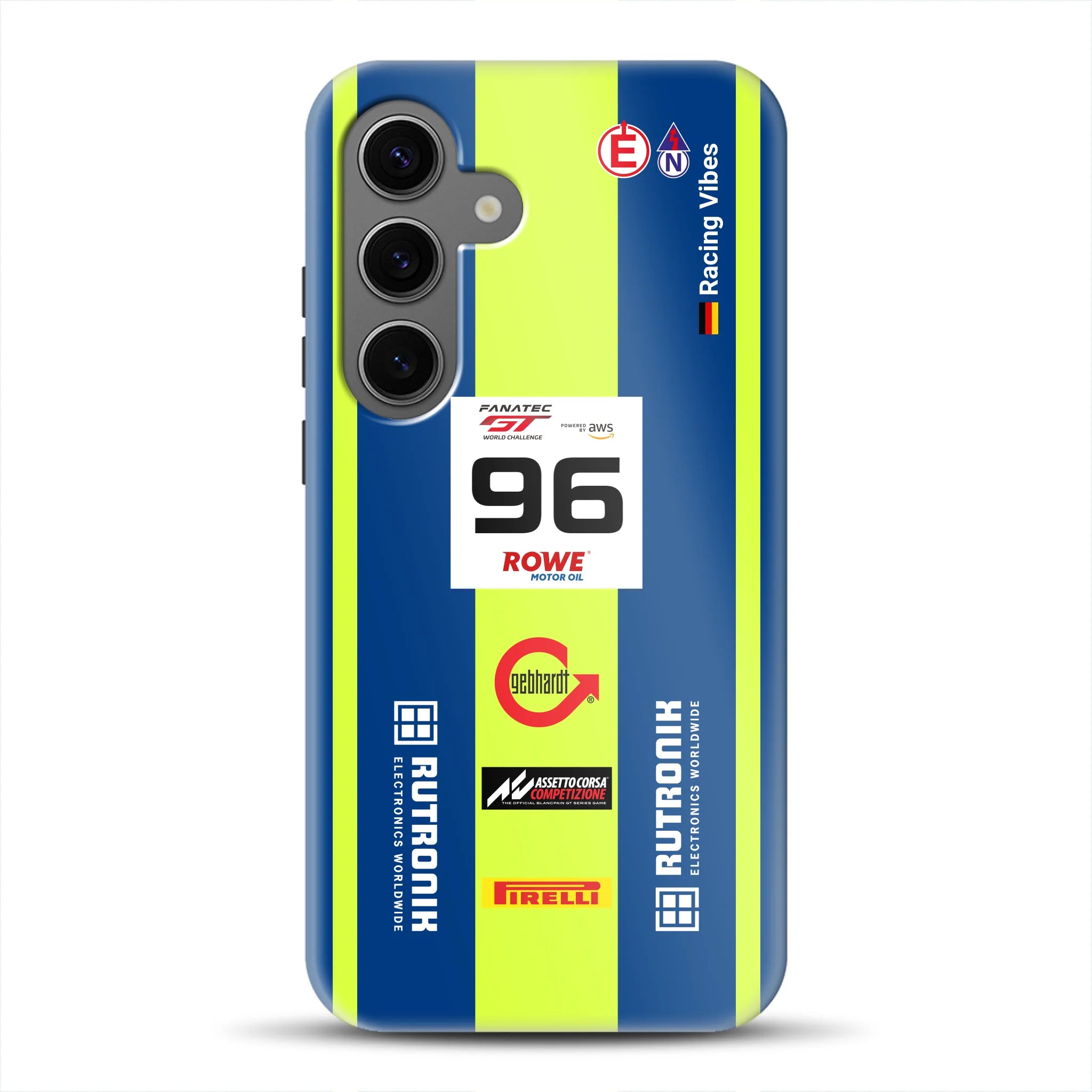 Porsche 911 GT3 R GTWC #96 Livery - Custom Premium Case for Samsung