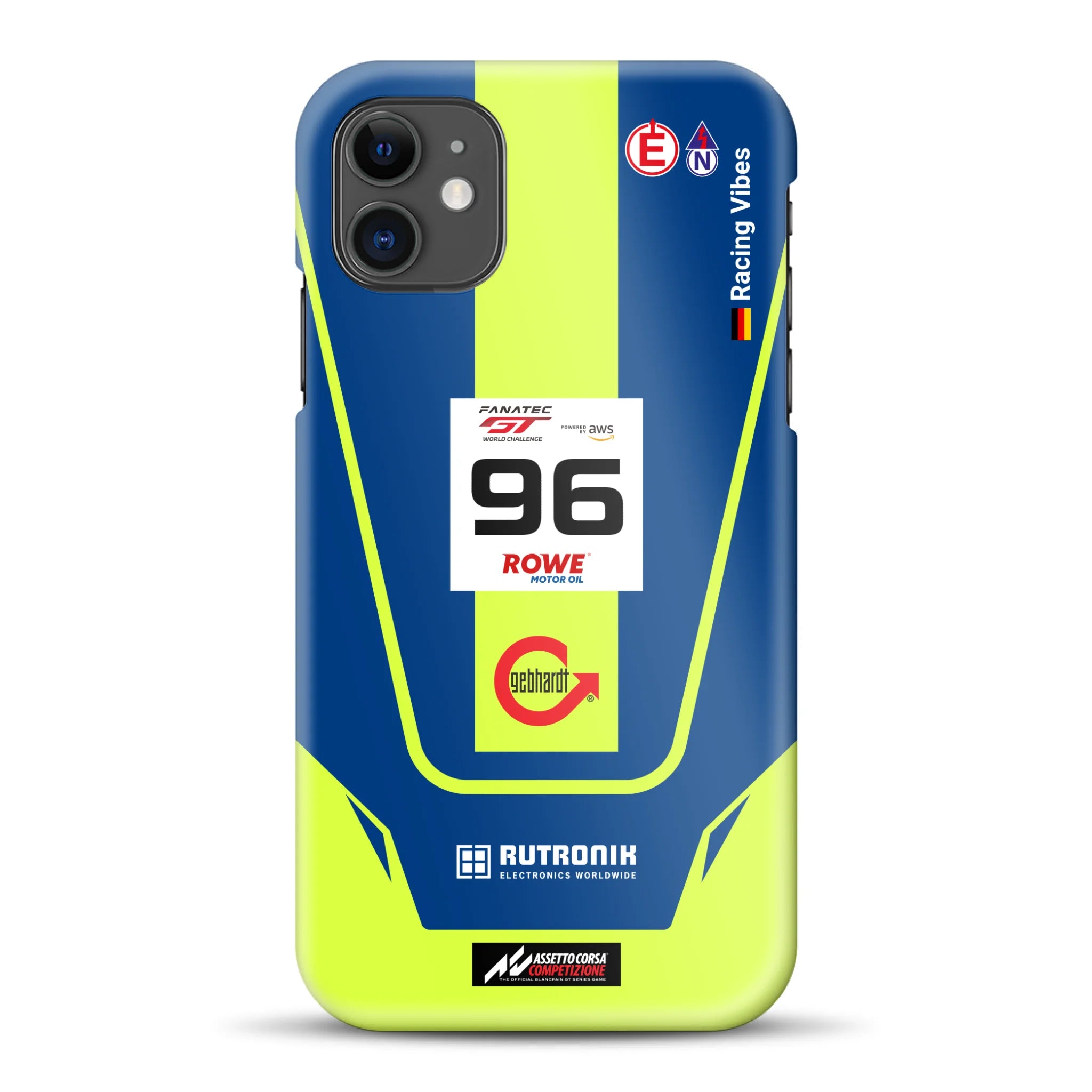 Porsche 911 GT3 R GTWC #96 Livery - Hard case pour iPhone