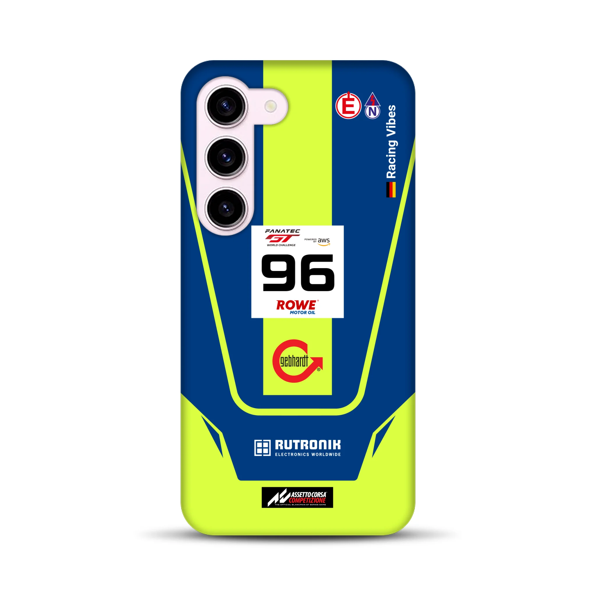 Porsche 911 GT3 R GTWC #96 Livery - Individuelle Premium Hülle für Samsung