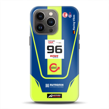 Porsche 911 GT3 R GTWC #96 Livery - Custodia premium personalizzata per iPhone