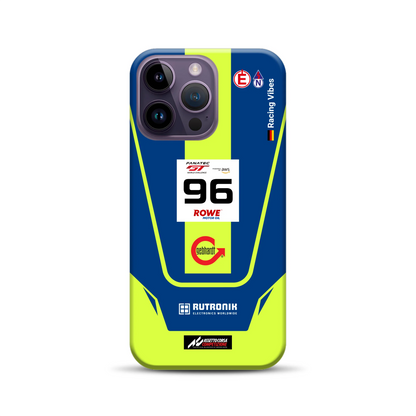 Porsche 911 GT3 R GTWC #96 Livery - Custodia premium personalizzata per iPhone