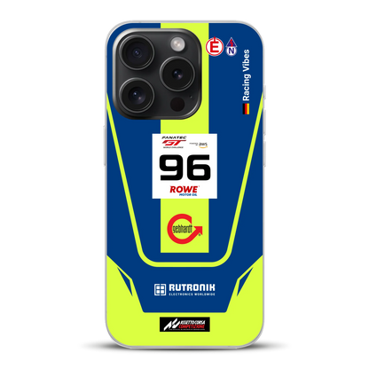 Porsche 911 GT3 R GTWC #96 Livery - Custodia per cellulare personalizzata per iPhone