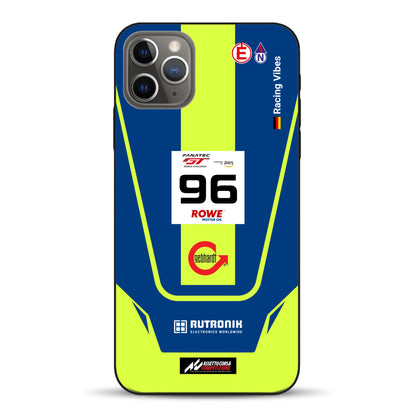 Porsche 911 GT3 R GTWC #96 Livery - Custodia per cellulare personalizzata per iPhone