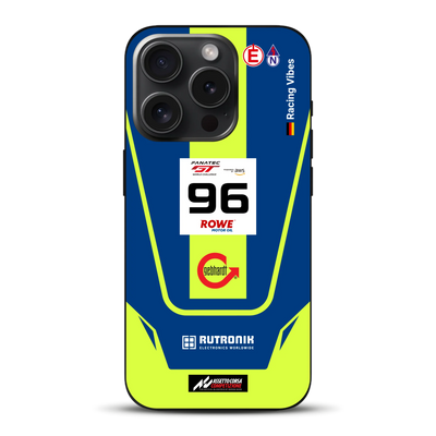 Porsche 911 GT3 R GTWC #96 Livery - Housse de téléphone portable personnalisée pour iPhone