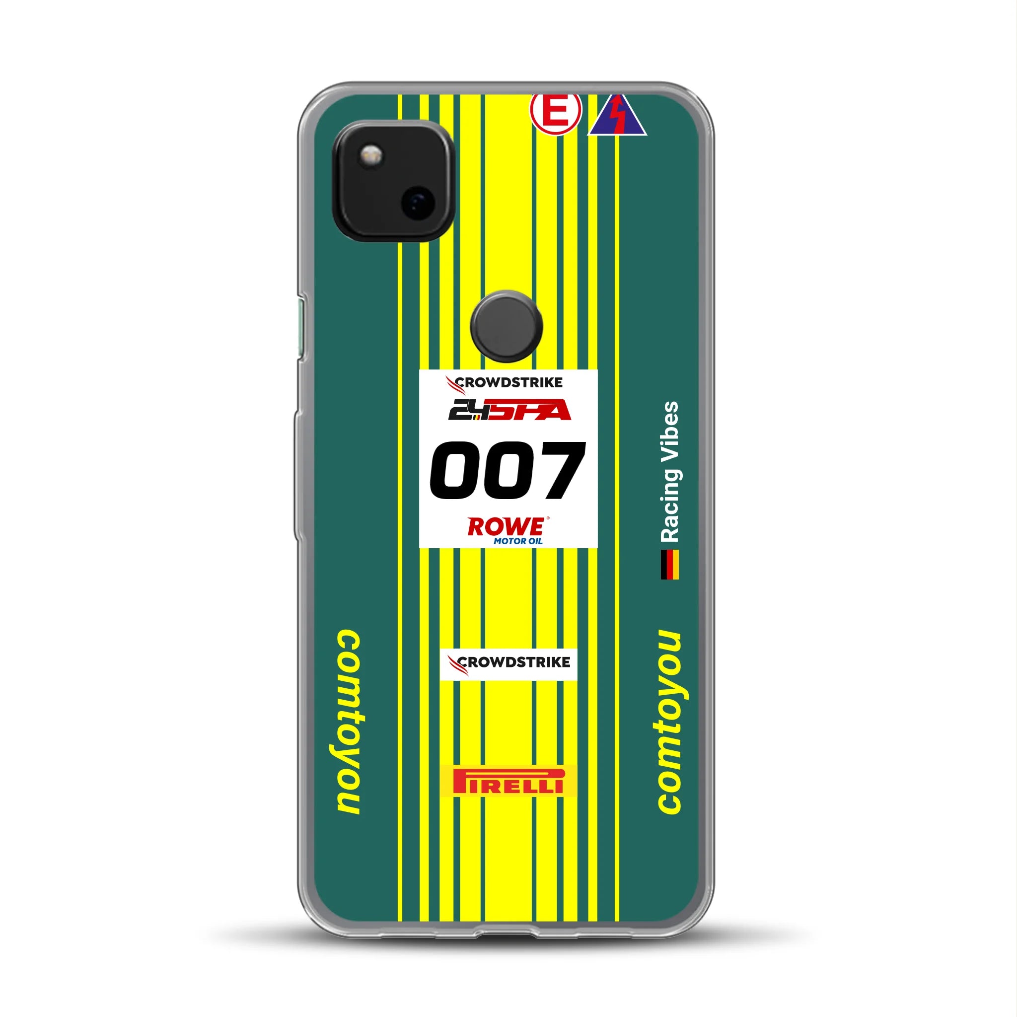 Vantage AMR GT3 Evo #007 Livery - Housse de téléphone portable personnalisée pour Google