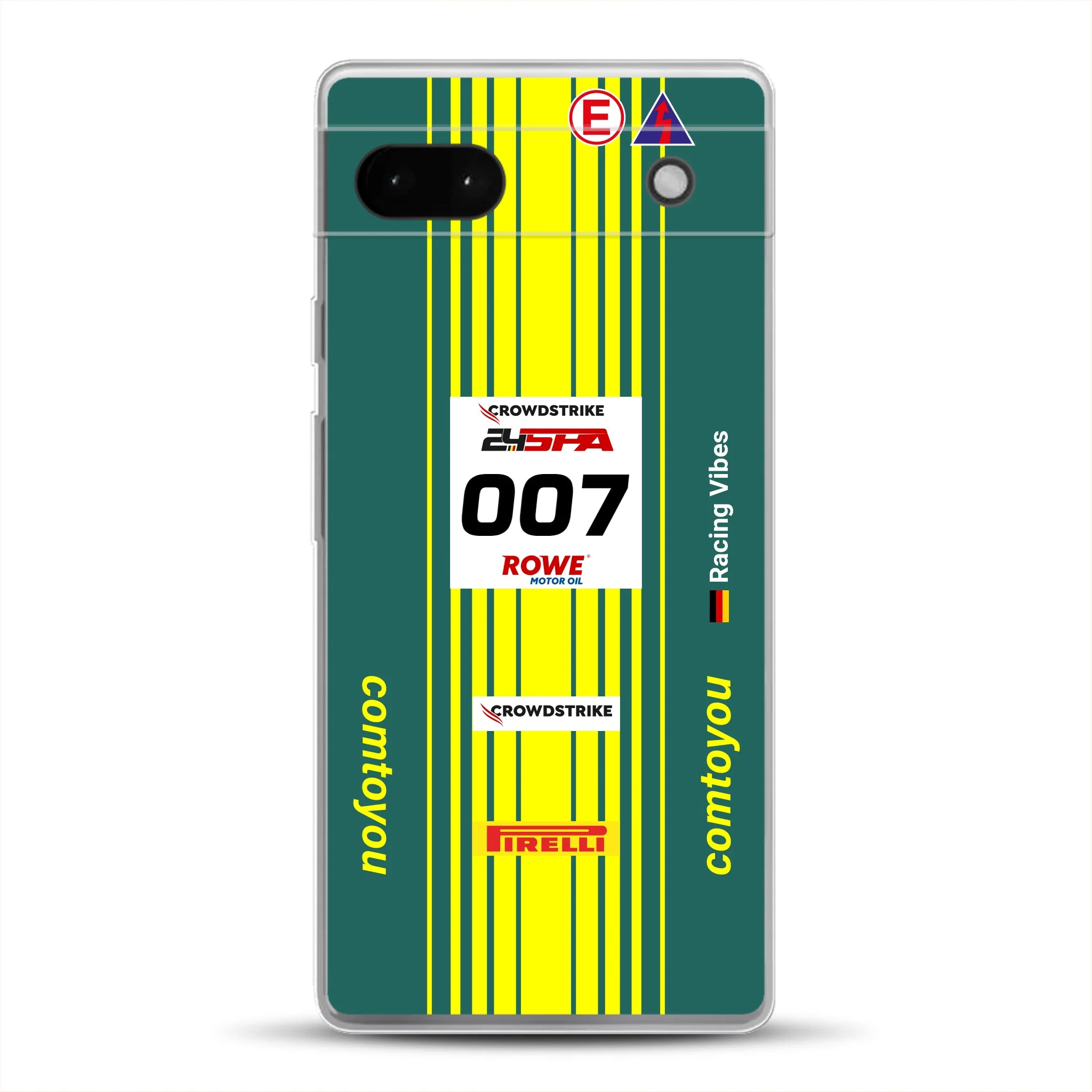 Vantage AMR GT3 Evo #007 Livery - Housse de téléphone portable personnalisée pour Google