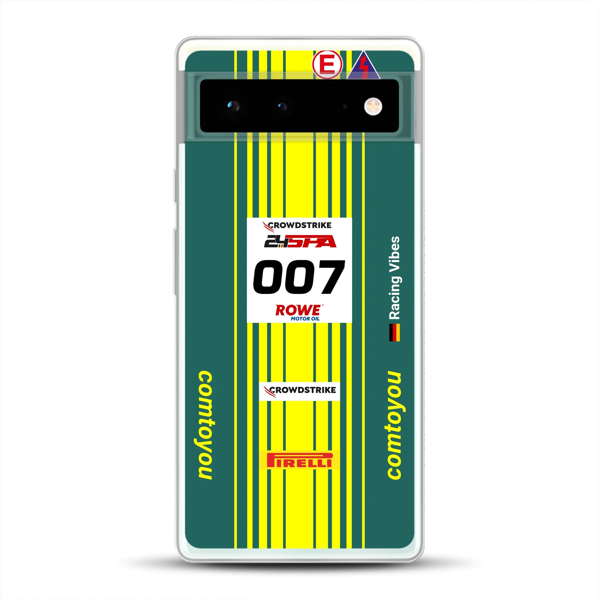 Vantage AMR GT3 Evo #007 Livery - Housse de téléphone portable personnalisée pour Google