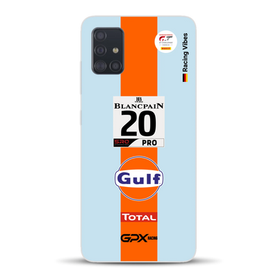 Gulf Porsche GT Livery - Custom phone case for Samsung