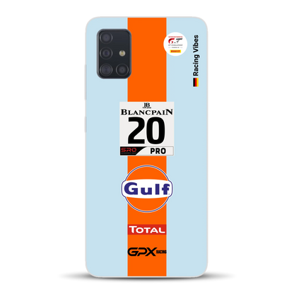 Gulf Porsche GT Livery - Individuelle Handyhülle für Samsung