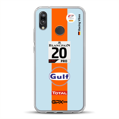 Gulf Porsche GT Livery - Custom phone case for Huawei