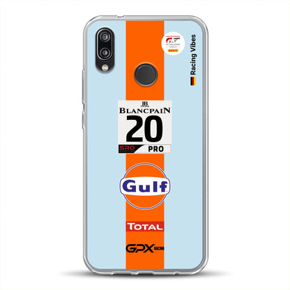 Gulf Porsche GT Livery - Custom phone case for Huawei