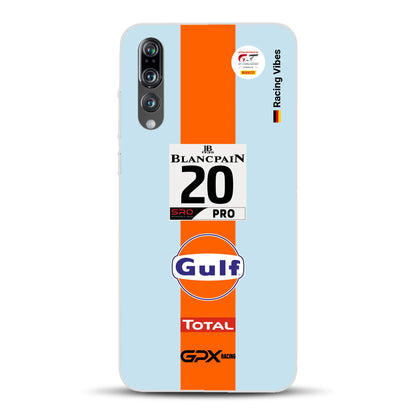 Gulf Porsche GT Livery - Custom phone case for Huawei