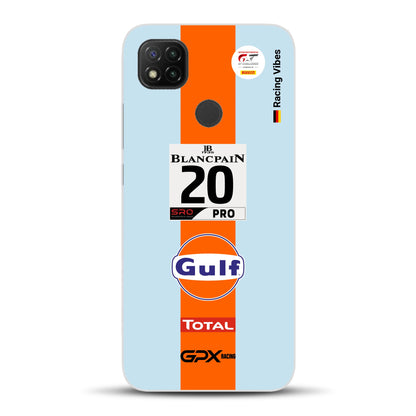 Gulf Porsche GT Livery - Individuelle Handyhülle für Xiaomi