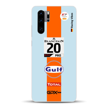 Gulf Porsche GT Livery - Custom phone case for Huawei
